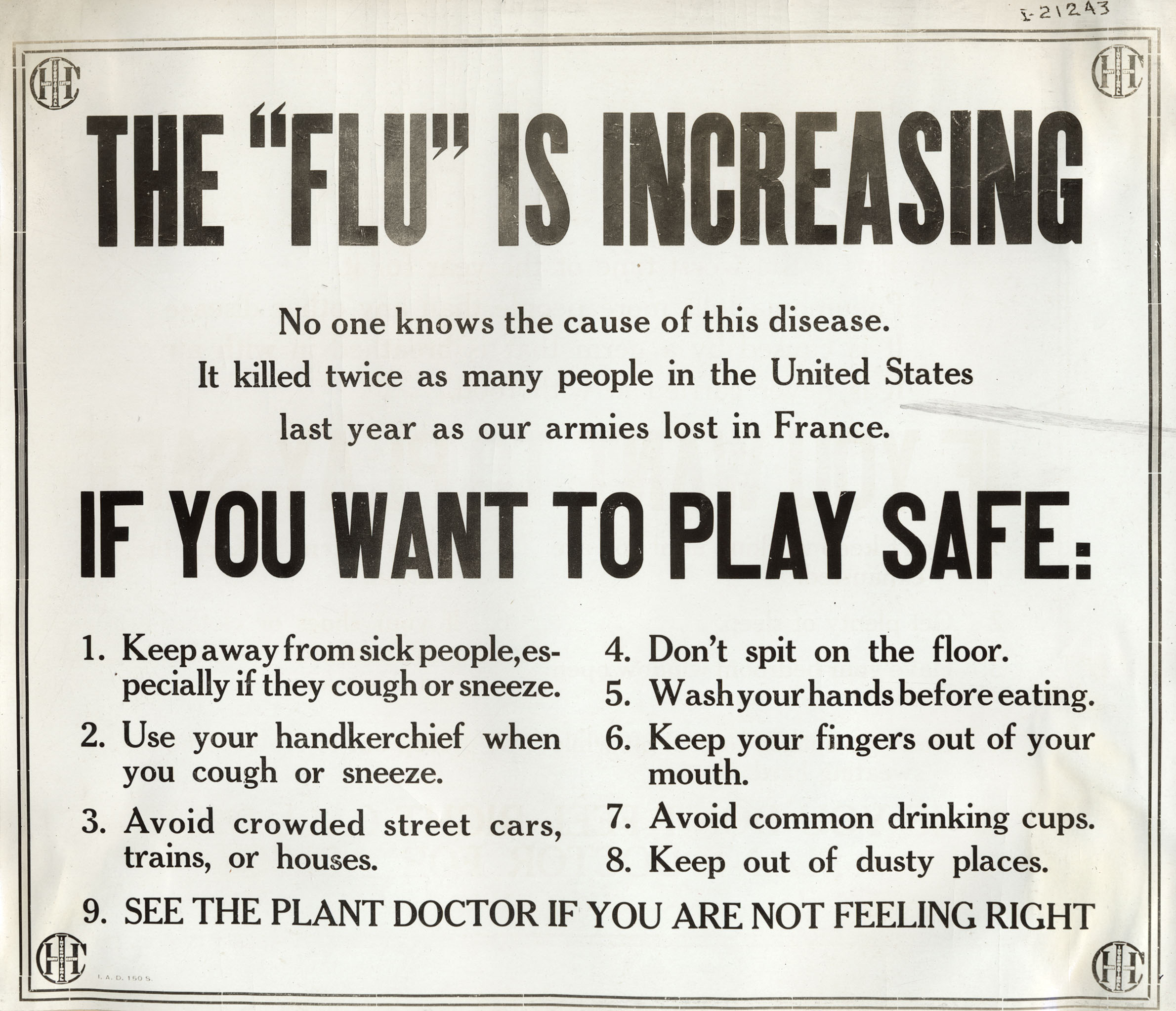 WisContext: What Made The Great Flu Pandemic Of 1918 So Momentous - WPR
