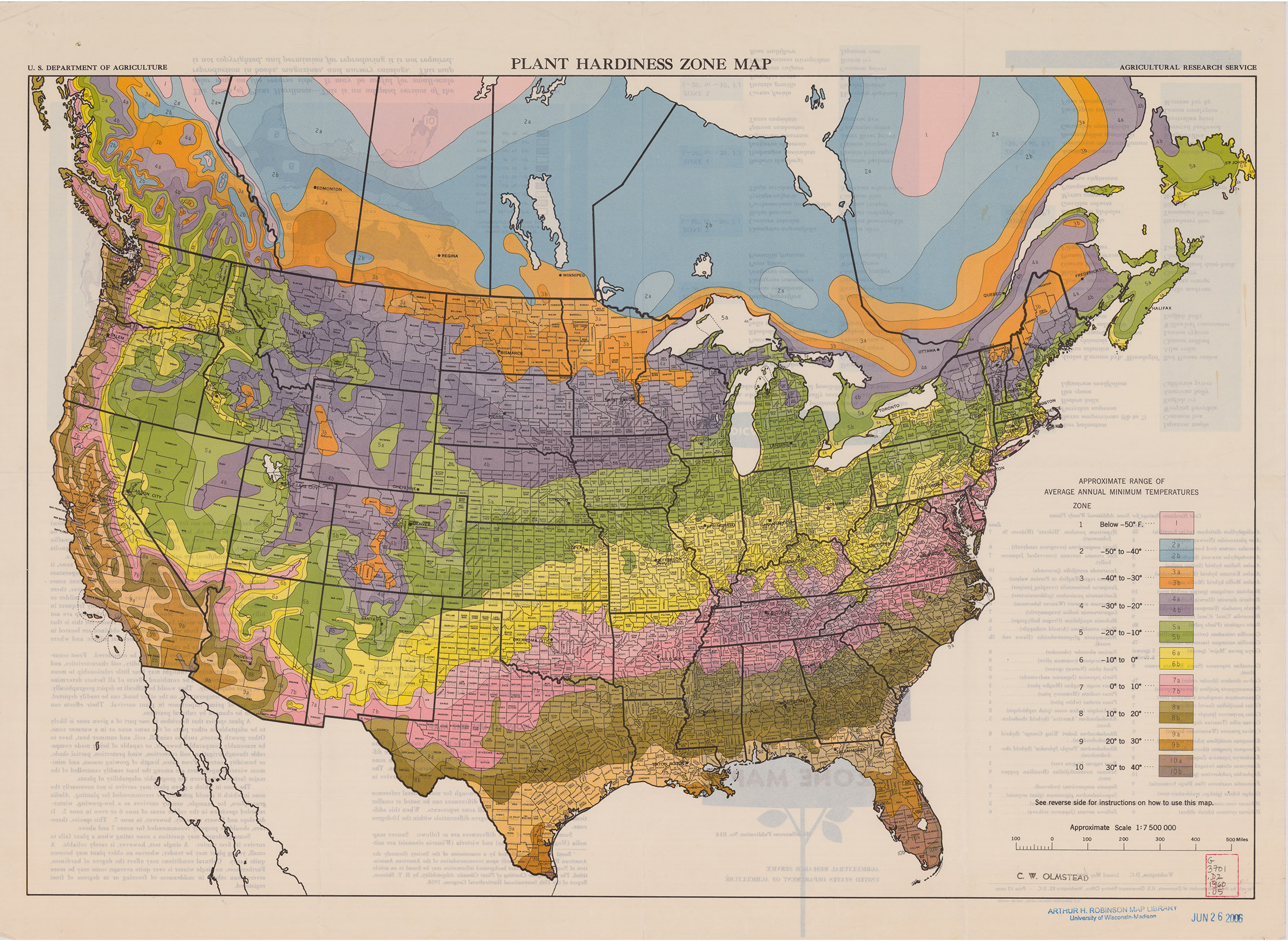 Hardiness Zone Map at