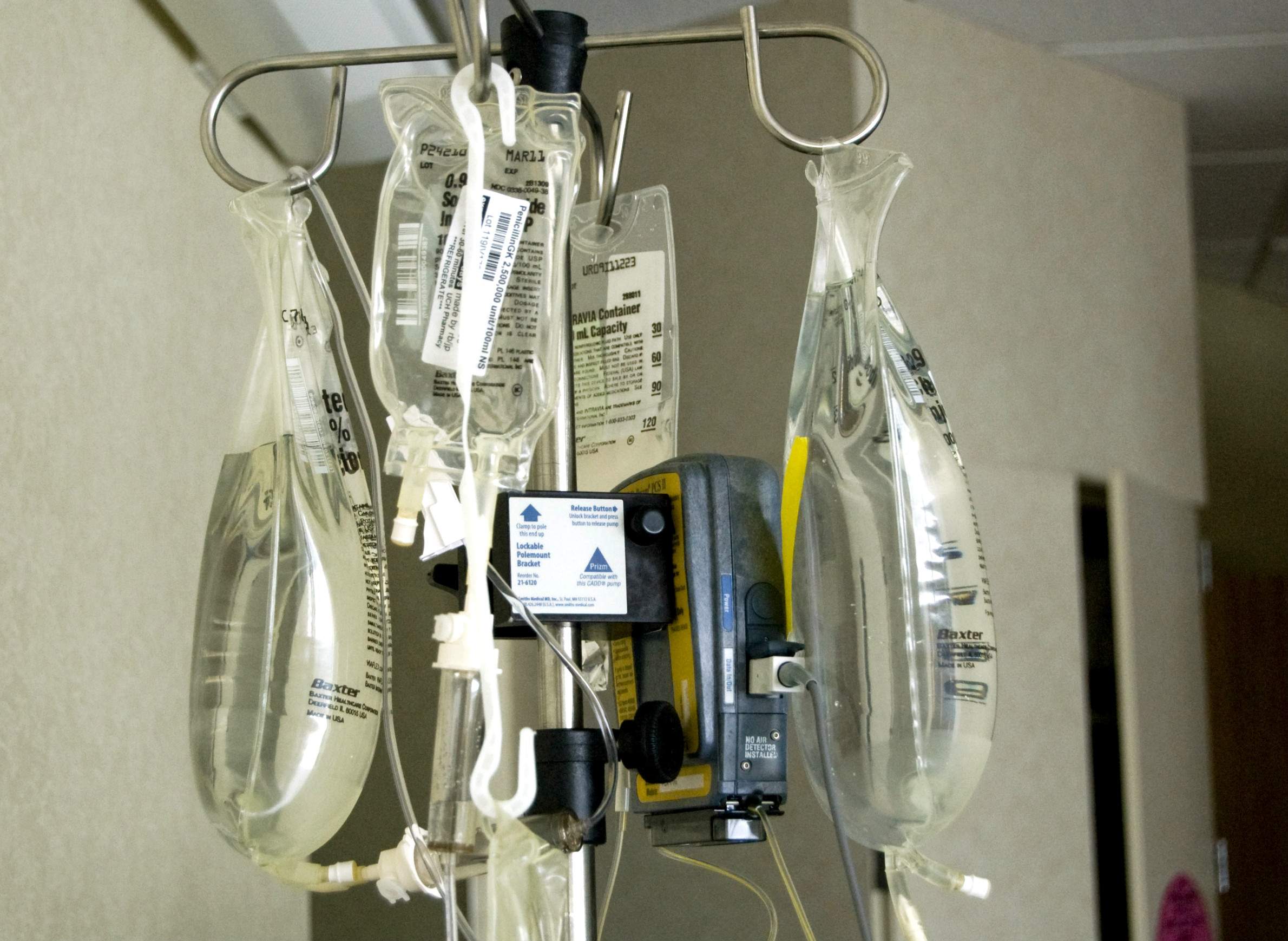 How One Hospital Is Coping With A National IV Bag Shortage