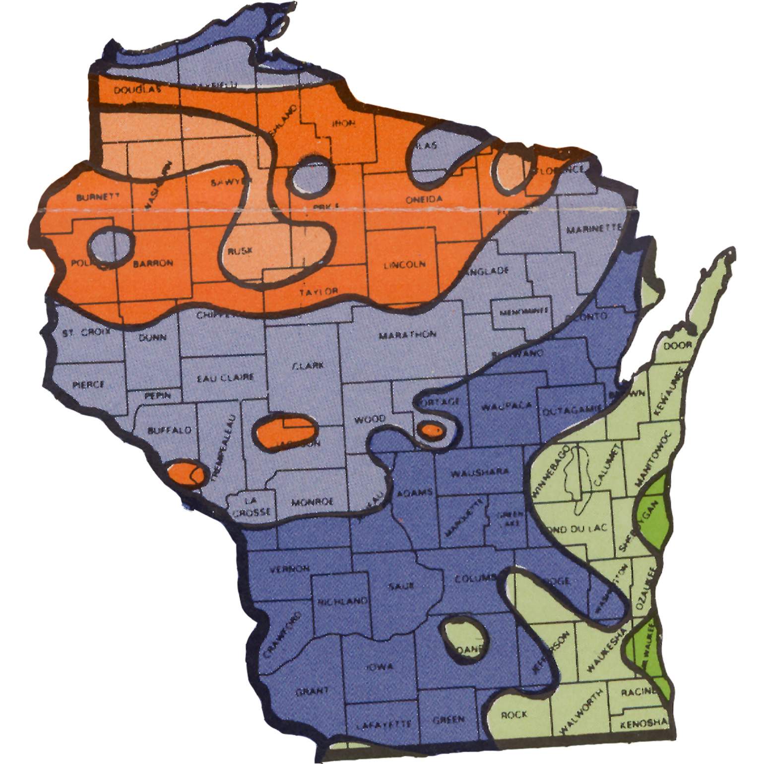 Where In Wisconsin Do Hardiness Zone Shifts Reflect A Changing Climate 