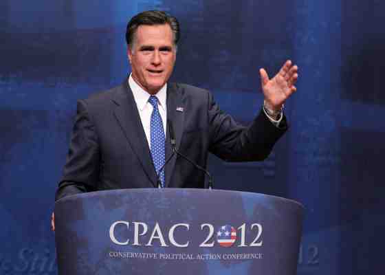 Mitt Romney at CPAC 2012